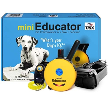 E-Collar - ET-300-1/2 Mile Remote Waterproof Trainer Mini Educator Remote Training Collar - 100 Trai...