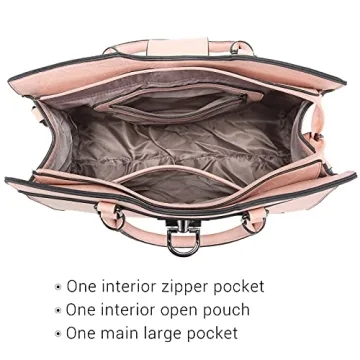 Dasein Handbags for Women - Stylish Satchel Purse Set