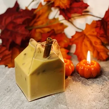 Genuine Fred Half Pint Glass Milk Carton Creamer - Whimsical Gift