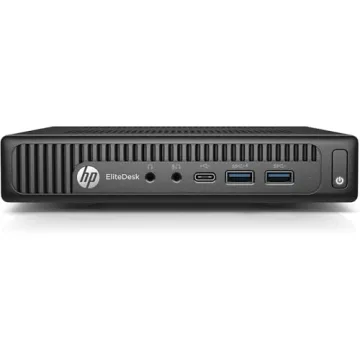 HP EliteDesk 800 G2 Mini PC & 24" Monitor Setup