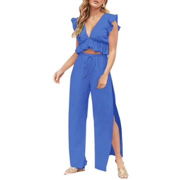 FANCYINN Summer Two-Piece Outfit for Stylish Women