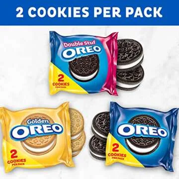 OREO Cookies Variety Pack 56 Snack Packs for Everyone