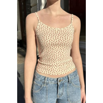 Stylish Women Y2K Crop Top with Lace and Bow Details