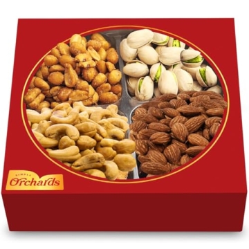 Premium Mixed Nuts Gift Basket - Perfect Gift Idea