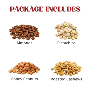 Premium Mixed Nuts Gift Basket - Perfect Gift Idea