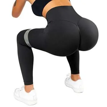 OMKAGI Scrunch Butt Lifting Leggings for Women