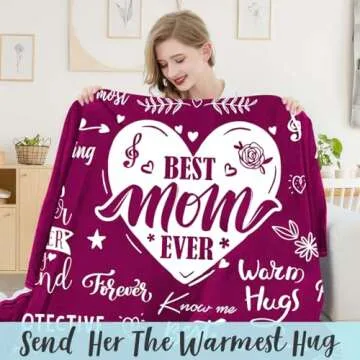 Warmstorey Mother's Day Cozy Blanket Hoodie Gift