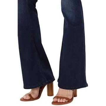 Stylish Kan Can Women's High-Rise Flare Jeans - KC6102 D 9/28