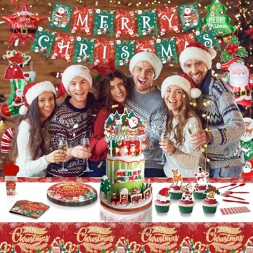 234 Pcs Christmas Balloon Decorations for Festive Parties