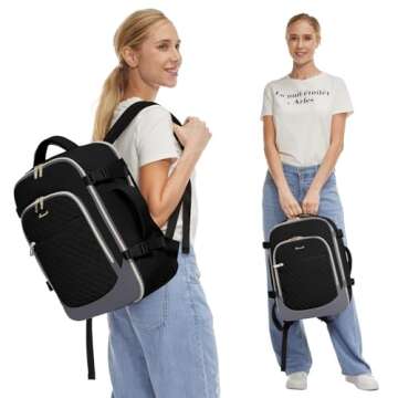 LOVEVOOK TSA Approved Women's Travel Backpack 15.6in