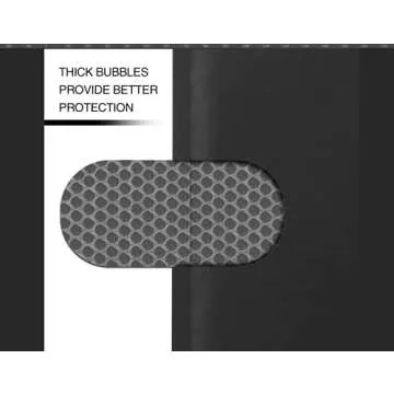 Metronic Kraft Bubble Mailers 8.5x12 Inch Pack of 25