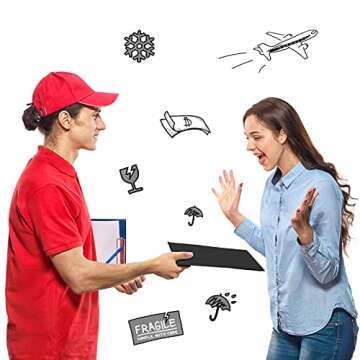 Metronic Kraft Bubble Mailers 8.5x12 Inch Pack of 25