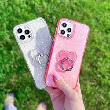 VELVET CAVIAR for iPhone 14 Pro Max Case Pink Glitter - 10ft Drop Tested - Stardust Sparkly Bling Ca...