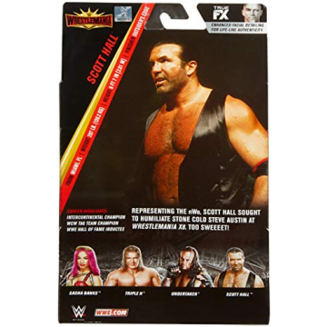WWE Scott Hall Elite Action Figure – Perfect for Collectors