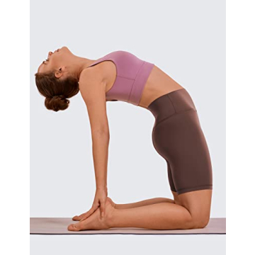 CRZ YOGA Naked Feeling High Waisted Biker Shorts