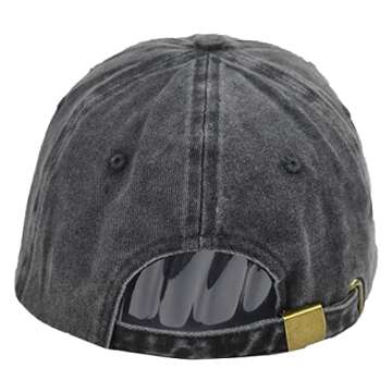 Christian Redeemed Nail Cross Hats for Men Women, Jesus Christ Christmas Day Birthday Gifts for Dad Mom Grandpa Grandma Friends, Adjustable Embroidered Wash Cotton Religious Faith Blessed Baseball Cap