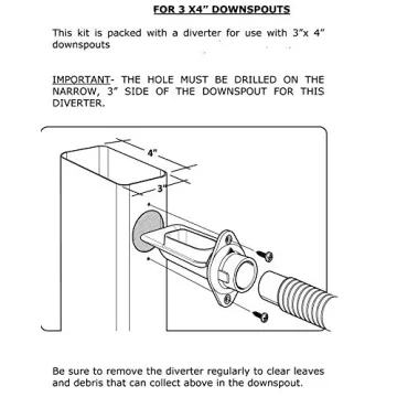 EarthMinded DIY Rain Barrel Diverter for Gardeners