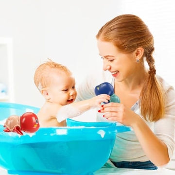 TOHIBEE Cute Swimming Turtle Bath Toys for Toddlers