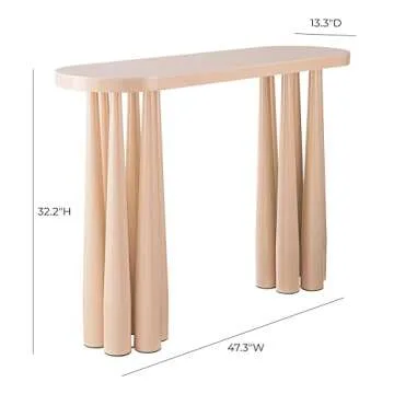 Tov Furniture Titan Console Table (Peach Rose)