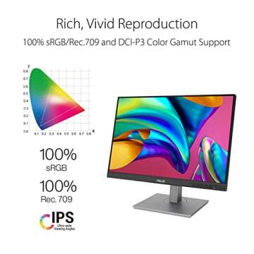 ASUS ProArt Display 24.1” Professional Monitor with Color Accuracy