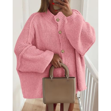 Stylish PRETTYGARDEN Women's Winter Cardigan - Oversized Comfort