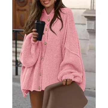 Stylish PRETTYGARDEN Women's Winter Cardigan - Oversized Comfort