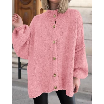 Stylish PRETTYGARDEN Women's Winter Cardigan - Oversized Comfort