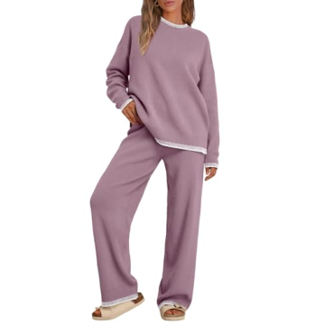 Comfy LILLUSORY Lounge Sets Stylish Outfit for Women