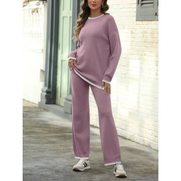 Comfy LILLUSORY Lounge Sets Stylish Outfit for Women