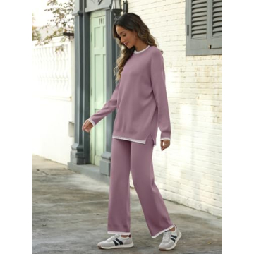 Comfy LILLUSORY Lounge Sets Stylish Outfit for Women