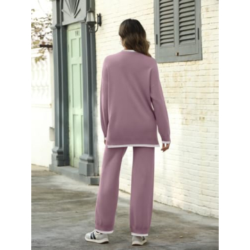 Comfy LILLUSORY Lounge Sets Stylish Outfit for Women