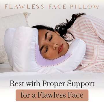 Flawless Face Pillow for Wrinkle-Free Beauty Sleep