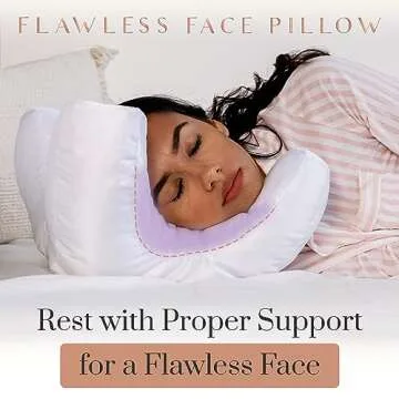 Flawless Face Pillow for Wrinkle-Free Beauty Sleep