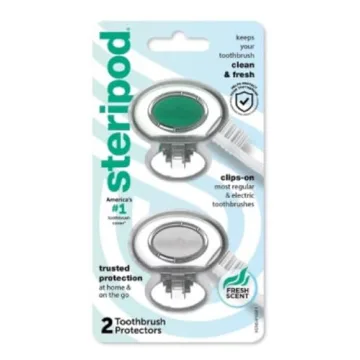 Steripod Toothbrush Protector - Travel Safe & Clean