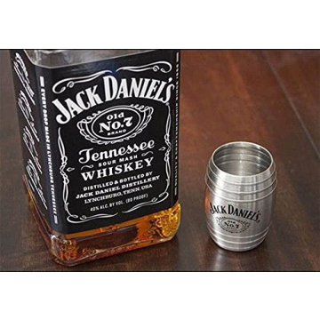 Jack Daniel's Medium Barrel Shot Glass for Whiskey Lovers