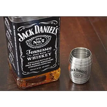 Jack Daniel's Medium Barrel Shot Glass for Whiskey Lovers