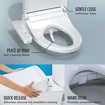TOTO WASHLET KC2 Electronic Bidet Seat for Ultimate Comfort