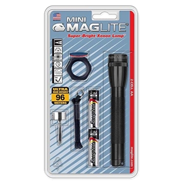 MagLite 2-Cell AA Flashlight Combo - Compact & Durable