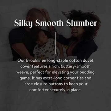 Brooklinen Luxury Duvet Cover - 100% Cotton, Twin Size