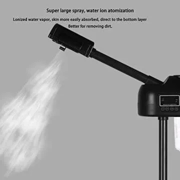 LCD Ozone Facial Steamer for Home & Beauty Salon Use