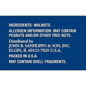 10oz Fisher Chopped Walnuts - Unsalted Keto Snack