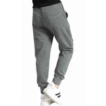 Kids Cotton Fleece Jogger Pants for Ages 13-14