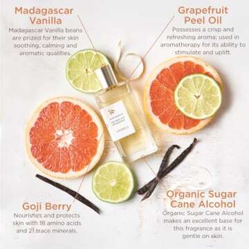 Lavanila Vanilla Grapefruit Perfume - 1.7 Fl Oz Natural Citrus Fragrance