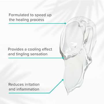 ClarityRx On The Mend Healing Gel, Natural Plant-Based Face & Body Ointment for Post Skincare Treatments (2 oz)