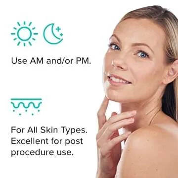 ClarityRx On The Mend Healing Gel, Natural Plant-Based Face & Body Ointment for Post Skincare Treatments (2 oz)