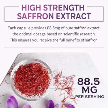 Liposomal Saffron Supplements for Mood & Energy Support