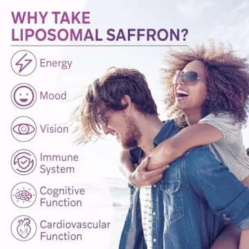 Liposomal Saffron Supplements for Mood & Energy Support