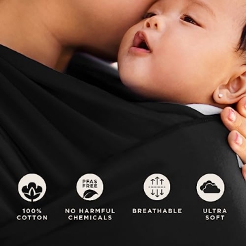 MOBY Wrap Baby Carrier Classic - Comfortable & Versatile