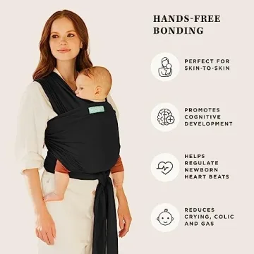 MOBY Wrap Baby Carrier Classic - Comfortable & Versatile