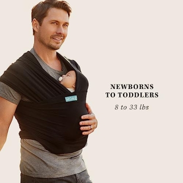 MOBY Wrap Baby Carrier Classic - Comfortable & Versatile